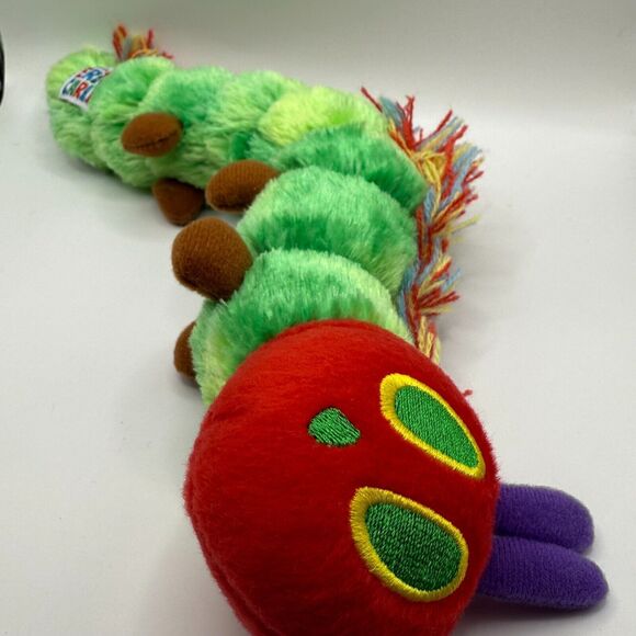 World of Eric Carle The Very Hungry Caterpillar Stuffed Animal Plush 10” Tags - Picture 3 of 6
